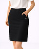 spódnice midi Spódnica Ołówkowa ,,ALMA" Czarny 2