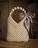 torebki do ręki Makramowa torebka Mini Bag - maślana 1
