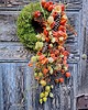 wianki Wianek  jesienny  na drzwi stół 1
