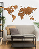 Ozdoby na ścianę Mapa Świata 250x100x06cm Granice Napisy PL 6