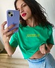 t-shirt damskie Zielona koszulka Damska Nadzieja 1