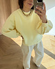 bluza bez kaptura damska Bluza Enjoyable butter yellow 3