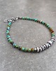 bransoletki z kamieni naturalnych Bransoletka z turkusami srebro 925 3