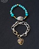 bransoletki z kamieni naturalnych Komplet modnych bransoletek boho oryginalny PREZENT handmade 3w1! 1