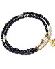 chokery Pearls /navy blue/ perły naturalne vol. 5- choker 1