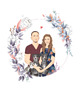 grafiki i ilustracje Twój personalizowany bajkowy portret w wianku 1