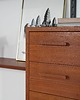 półki Regał modułowy Kai Kristiansen, fornir tekowy, duński design lat 60. 5