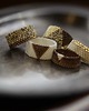 pierścionki - różne Pierścionek Beadingowy Gold Sand 5
