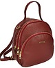 plecaki Plecak skórzany bordo (6227) 2