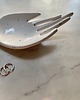pojemniki na biżuterię Ceramiczna Dłoń Podstawka na Biżuterię w Srebrne Ciapki 5