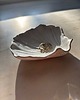 pojemniki na biżuterię Handmade Muszelka na Biżuterię Ceramiczna Rustic White Fluff 2