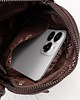 torby i nerki męskie Saszetka męska skórzana brązowa na ramię washed leather SL-03-CSBR 4