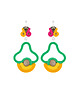 kolczyki soutache Kolczyki HAU HELE z zawieszką LUPE 1