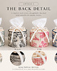tekstylia - różne Toile de Jouy Roll Tissue  Cover, French Country Shabby Chic tissue Holder 3