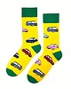 skarpetki damskie Skarpetki kolorowe auta polskie FUNNY SOCKS 1