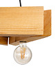 lampy wiszące Lampa wisząca Parilla loft drewno 2