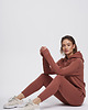 bluza z kapturem damska Bluza hoodie COZY Cognac damska 2