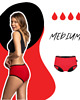 majtki damskie Majtki menstruacyjne RED - Medium 1