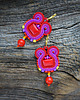kolczyki soutache Etniczne i kolorowe kolczyki soutache 3