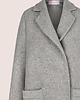 płaszcze damskie Płaszcz wełniany SIMPLE GREY 1