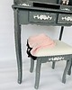 lustra stojące i wiszące Toaletka kosmetyczna z dużym lustrem, shabby chic 1