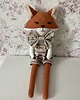 misie i maskotki Maskotka Lisek Adaś 45 cm 2