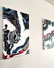 obrazy Dyptyk BOSKI 2 obrazy 40x60 cm Akryl na płotnie Obraz do wnętrza 3