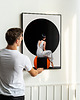 plakaty Plakat  Woman Black Circle 2