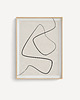plakaty Zestaw 3 minimalistycznych plakatów na ścianę, abstrakcyjne, one line art. 6