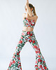 legginsy Legginsy dzwony Yogi Bells - Red Roses 2