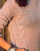 swetry damskie  Sweter handmade  z wełną moher 3