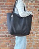 torby na ramię Lazy bag Bukka taupe wodoodporny nubuk 2