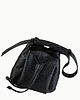 torebki do ręki "Le sac petite" czarna tłoczona skóra 2