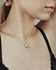wisiory SMOOTH GEMstone / silver necklace 1