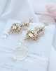 Biżuteria ślubna Kolczyki ślubne Lace Me Crystal 1