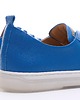 sneakersy damskie Sneakersyi skórzane  niebieskie (6641) 4