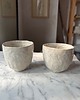 kubki i filiżanki Zestaw 2 Organicznych Ceramicznych Czarek Just Married 220 ml Ślubne Czarki 7