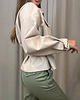 kurtki damskie Kurtka z ekoskóry Beige 5