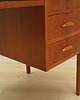 biurka Biurko tekowe, duński design, lata 70, produkcja: Dania 6