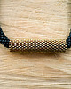 srebrne naszyjniki Naszyjnik Gold and Black 1