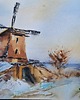 obrazy Obraz  akwarela Wiatraczek  31x21 cm 2