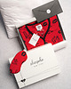 piżamy damskie Kombinezon Sleepdo Kiss + Maska Experience + Premium Box 2