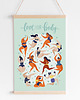 plakaty Love your body - plakat miętowy 2