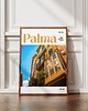 plakaty Minimalistyczny plakat Palma Hiszpania 2