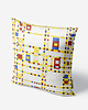 poduszki z grafiką Poduszka - Piet Mondrian - Boogie Woogie 2