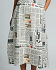 spódnice midi Spódnica midi Parampara wzór gazeta The Art of Fashion rozmiar L 40 1