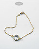bransoletki wire wrapping SHINE - bransoletka złocona 16kt złotem 3