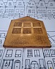 figurki i rzeźby Domek ceramiczny kafelek 6
