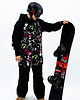 bluzy męskie Męska Bluza Snowboard DR.CROW Paint Drop 2
