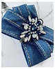 broszki Brosza z kolekcji Jeans  z kryształkami 2